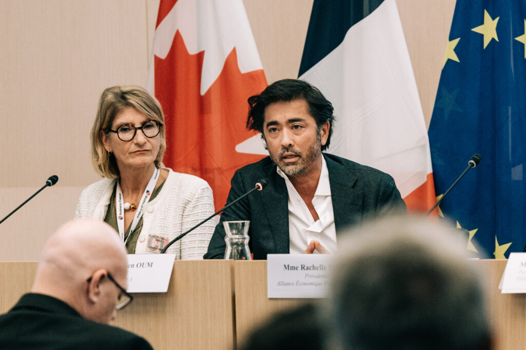 Sébastien OUM table ronde internationale France Canada Union européenne Ambriva