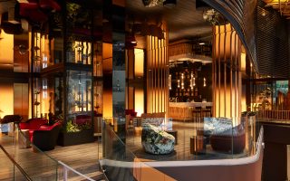 Lobby bureaux Ambriva Paris espace accueil